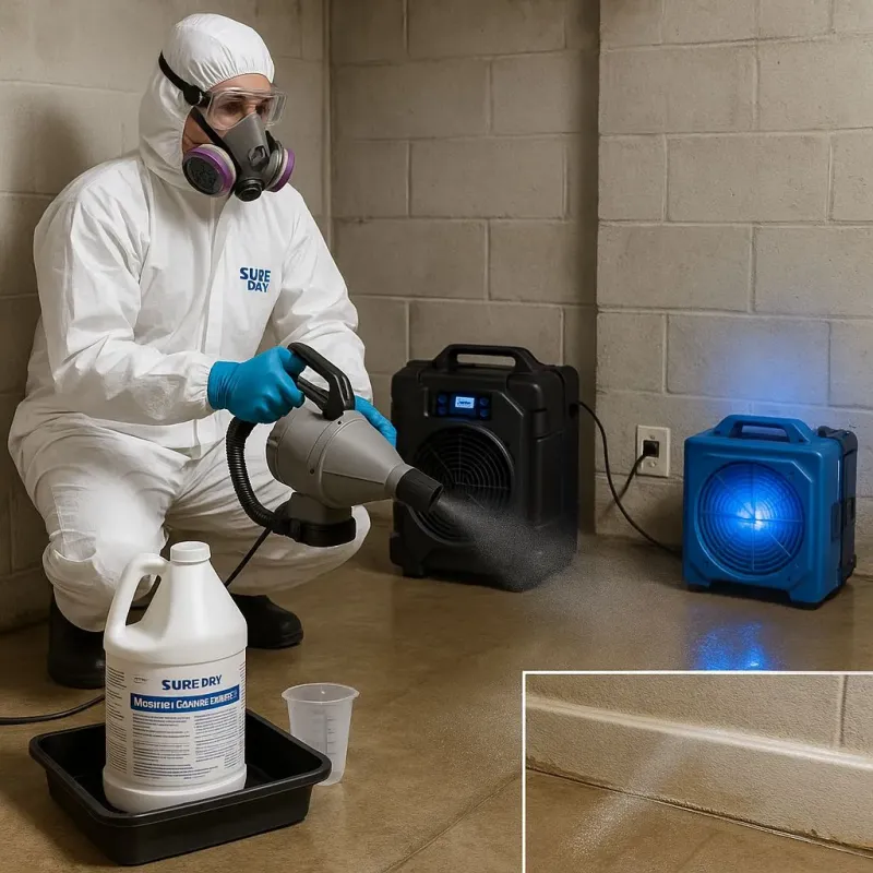 Sanitization and Odor Removal process in McConnell AFB, KS